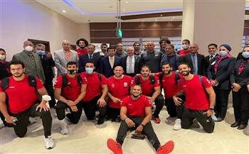 وزير الشباب والرياضة يستقبل بعثة منتخب مصر لكرة اليد بعد انتهاء طوكيو 2020 (صور)