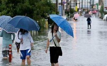 السلطات اليابانية تحذر المواطنين من الأمطار الغزيرة بغرب البلاد