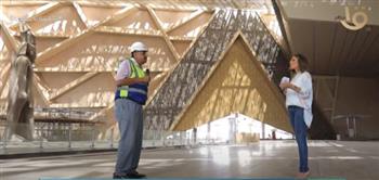 المهندس عماد فايز: مساحة المتحف المصري الكبير 117 فدانا و طريقة البناء فريدة (فيديو)