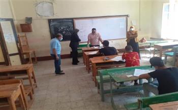 14 طالبا من الفيوم يؤدون امتحانات الشهادة الإعدادية "دور ثان" ببني سويف