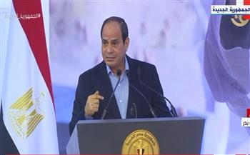 الرئيس السيسي: المرأة المصرية ساهمت بشكل كبير في تحمل الإصلاح الاقتصادي