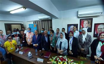 محافظ بورسعيد يتفقد مبادرة «مصر بكم أجمل لذووى الهمم» بمديرية القوى العاملة 