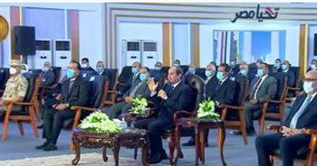"حماة الوطن" يشيد بافتتاح الرئيس عددا من المشروعات السكنية بمدينة بدر