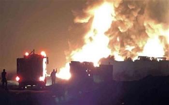 مقتل وإصابة 99 شخصا في انفجار ضخم بخزان وقود شمالي لبنان