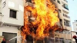 انتداب المعمل الجنائي لمعاينة حريق نشب بأحد العقارات بـ«المريوطية»