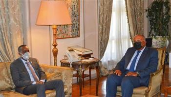 شكري ورئيس وزراء الصومال يبحثان جهود تعزيز العلاقات بين البلدين