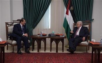 اللواء عباس كامل ينقل لـ«أبو مازن» تأكيد الرئيس السيسي دعم مصر للقضية الفلسطينية