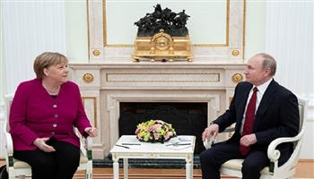 ميركل ستناقش في اجتماع مع بوتين ملفي أفغانستان وأوكرانيا