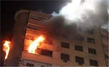 انتداب المعمل الجنائي لمعاينة حريق شقة سكنية فى عين شمس
