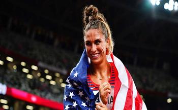 الأمريكية فالاري ألمان تفوز بذهبية في رمي القرص سيدات خلال أولمبياد طوكيو