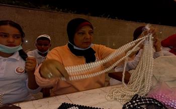 ملتقى أطفال أهل مصر.. منى عبد الوهاب: الصناعة اليدوية مهمة جدًّا للطفل (خاص)