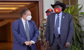 حمدوك يبحث مع مسؤولين من جنوب السودان اتفاق السلام المنشط