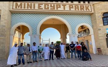 وفد "الصحفيين الإماراتية" يختتم زيارته إلى مدينتي الغردقة والقاهرة