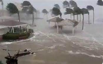 الإعصار جريس يضرب شرقي المكسيك