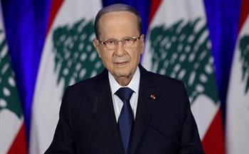 الرئيس اللبناني يعبر عن أمله في تطورات إيجابية في تشكيل الحكومة خلال الأيام المقبلة