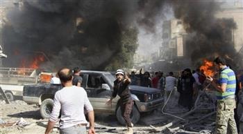 25 قتيلاً ومصاباً جراء انفجار مستودع أسلحة لهيئة تحرير الشام بمحافظة إدلب
