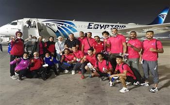 بعثة «الكيك بوكسينج» تصل العراق للمشاركة في البطولة العربية