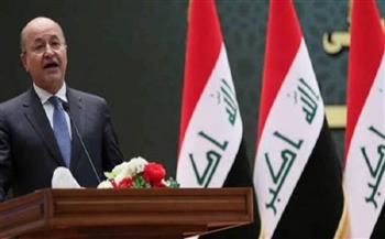 الرئيس العراقي: الرئيس السيسي محب للعراق .. ونقدر التجربة المصرية في التنمية والاستقرار