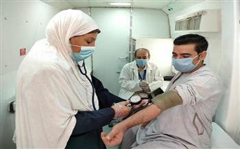 صحة المنيا تقدم الخدمات الطبية والعلاجية لـ 1638 مواطن بقرية «بني حسن الشروق»