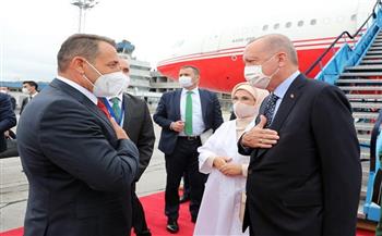 أردوغان يصل الى البوسنة والهرسك