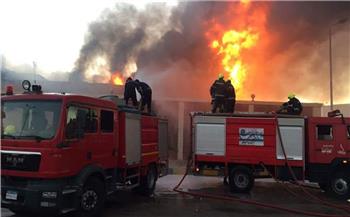الحماية المدنية تنقذ شابا من الموت إثر اندلاع النيران في مسكنه بمدينة 6 أكتوبر