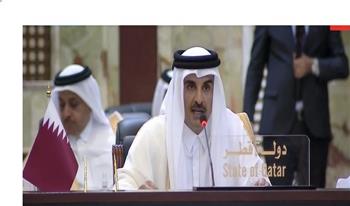 أمير قطر: العراق مؤهل للقيام بدور فاعل في إرساء السلم والأمن بالمنطقة