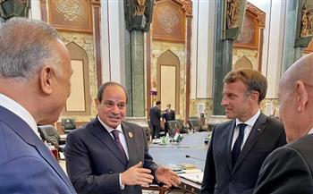 بسام راضي: الرئيس السيسي يلتقي نظيره الفرنسي في بغداد