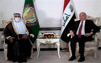 أمين مجلس التعاون الخليجي يبحث مع وزير خارجية العراق علاقات التعاون