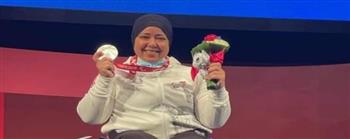 القومي للمرأة يهنئ البطلة فاطمة عمر لفوزها بالميدالية الفضية في بارالمبياد طوكيو ٢٠٢٠ 