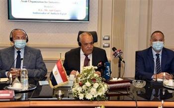 «التراس» يبحث مع سفير الهند بالقاهرة تعزيز التعاون المشترك وتدريب الكوادر البشرية