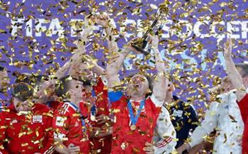 منتخب الاتحاد الروسي يتوّج بكأس العالم لكرة القدم الشاطئية