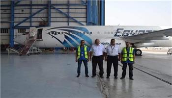 «مصر للطيران للصيانة» تقدم دعما فنيا للخطوط العراقية