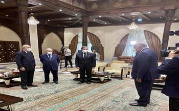 الرئيس الجزائري يستقبل «شكري» والوزراء المشاركين في اجتماع دول جوار ليبيا