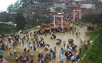 مهرجان تراثي فى الهند يتسبب فى إصابة 77 شخصًا 