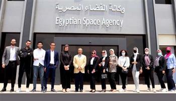 " كويكب مصر " بوكالة الفضاء المصرية يصل لجامعة 6 أكتوبر