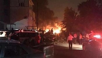 انفجار في منطقة الكرادة بالعاصمة العراقية بغداد