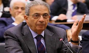 فى خطوة مفاجئة.. استقالة عمرو موسي من مجلس أمناء مؤسسة ياسر عرفات