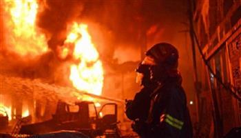 السيطرة على حريق في شركة الزيوت بالعاصمة العراقية