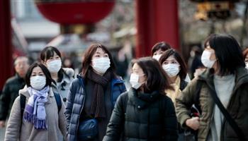 اليابان تسجل 15 ألفًا و263 إصابة جديدة بفيروس كورونا