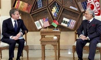 وزير الخارجية الامريكي يبحث هاتفيا مع رئيس مجلس المصالحة الافغاني سبل تسريع مفاوضات السلام 
