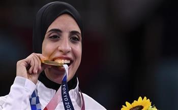 أسرة فريال أشرف تتابع لحظة تحقيقها إنجاز الميدالية الذهبية في الأولمبياد