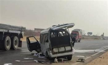 مصرع وإصابة 14 شخصا بينهم مصريون في حادث سير في أجدابيا بليبيا