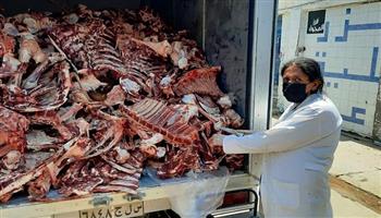 حملات مكبرة على محلات وأسواق اللحوم وضبط مواد كيماوية بالإسكندرية