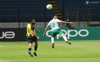 المصري يفوز على المقاولون العرب بثلاثية فى الدورى