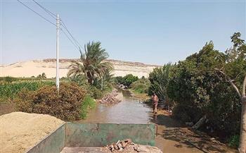 محافظ أسيوط: إعادة تأهيل طريق قرية دير القصير بسبب ارتفاع منسوب النيل