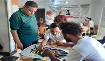 استمرار مبادرة "صنايعية مصر" لليوم الثالث عشر بثقافة السويس 