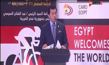 وزير الرياضة: بطولة العالم للناشئين لدراجات المضمار إنجاز يضاف للدولة المصرية