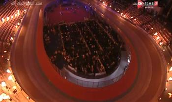 الألعاب النارية تضيء استاد القاهرة احتفالًا بافتتاح بطولة العالم لدراجات المضمار