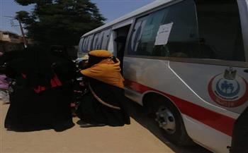 الكشف على 727 مواطنا في قافلة طبية مجانية بقرية القلمينا بالوقف بـ«قنا»