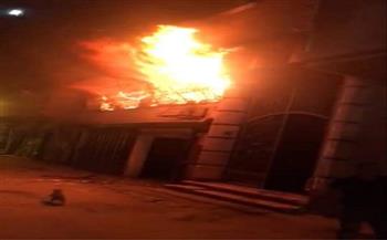 السيطرة علي حريق داخل شقة سكنية بشارع مستشفي الصدر بالعمرانية
